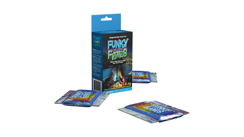 Winlow Products Funky Colored Flames 3pk B1001
