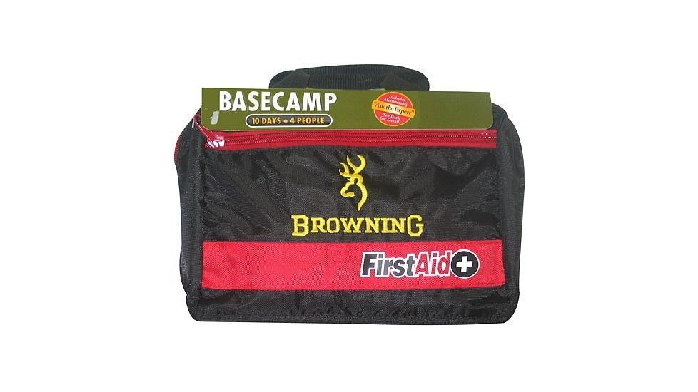 Wisconsin Pharmacal Co Browning Base Camp First Aid Kit For 1-4 Persons &amp; 1-10 Days Supply 69001
