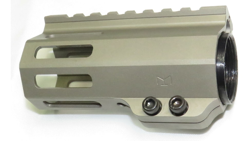 WMD Guns M-LOK Handguard 4in 5A, AR-15, NiB-X, Nickel, 1-NIBXMLOKHG4 5A