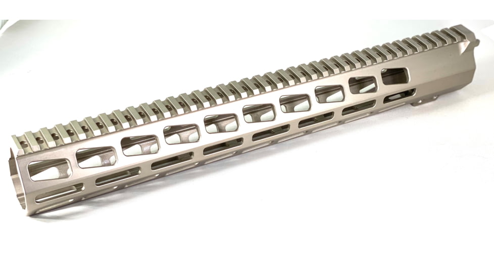 WMD Guns AR-10 M-LOK Handguard, 15in, .308, NiB-X, Silver, 1-NIBXHG308MLOK15