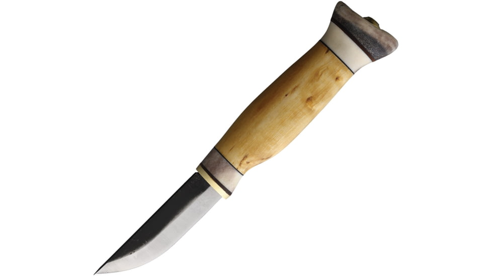 Wood Jewel Fixed Blade Curly Birch WJ23VV