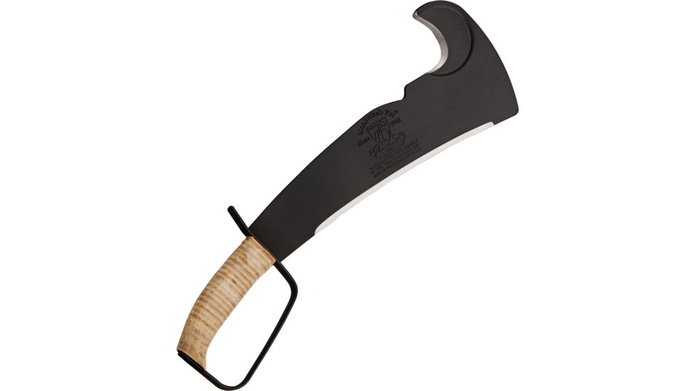 WoodmanS Pal Premium Machete, soft leather grip handle with steel knuckle protec WP284N