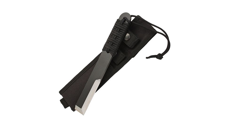 Woodman'S Pal Pro Tool Compact Breacher Bar, Steel, Black Finish w/ Sheath, 3.25in. Blade 195862