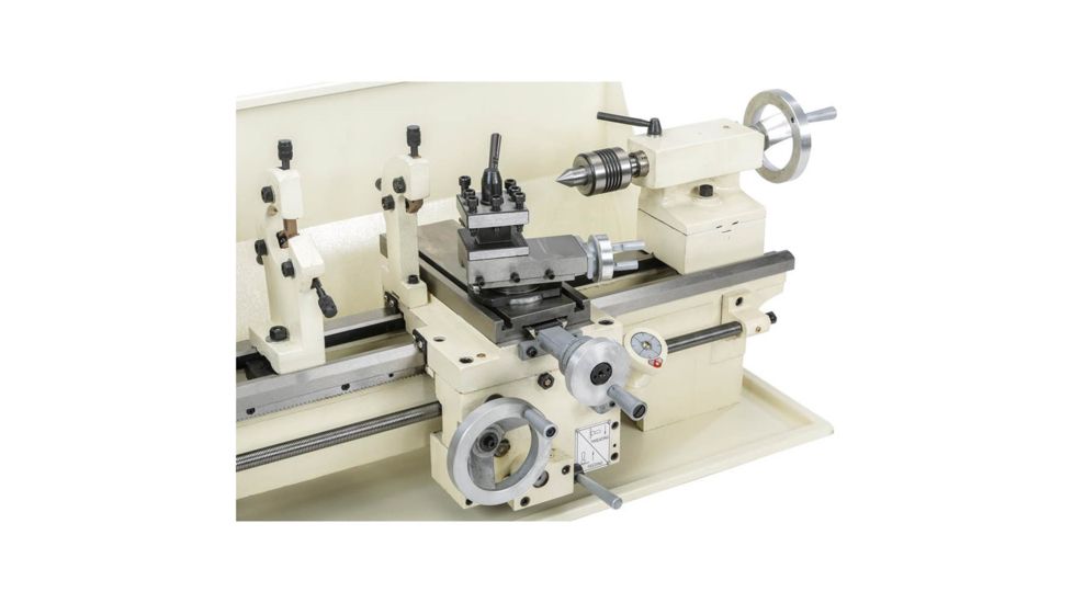 Shop Fox 9in x 19in Benchtop Metal Lathe, M1049