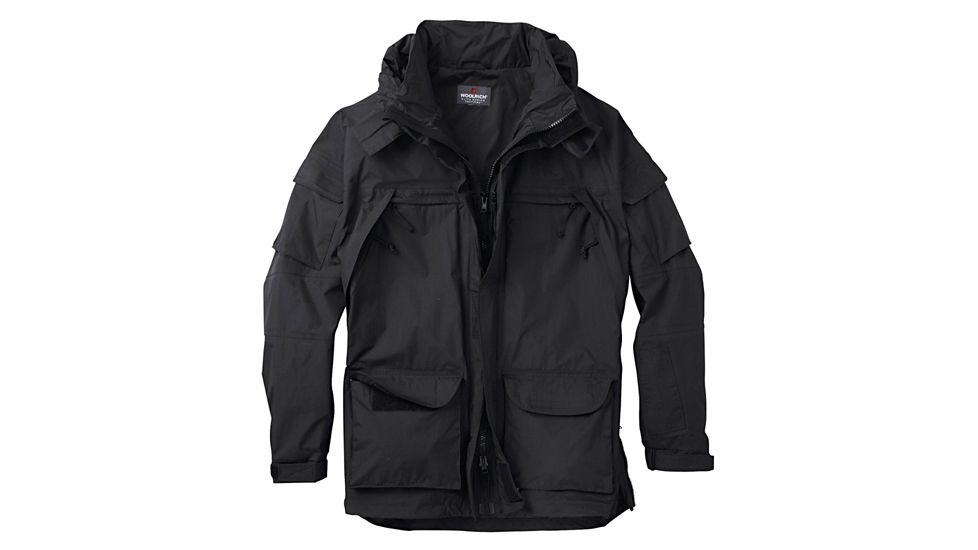 Woolrich Tactical Elite Men's Waterproof Breathable Parka, Black, M WL44420BKRM