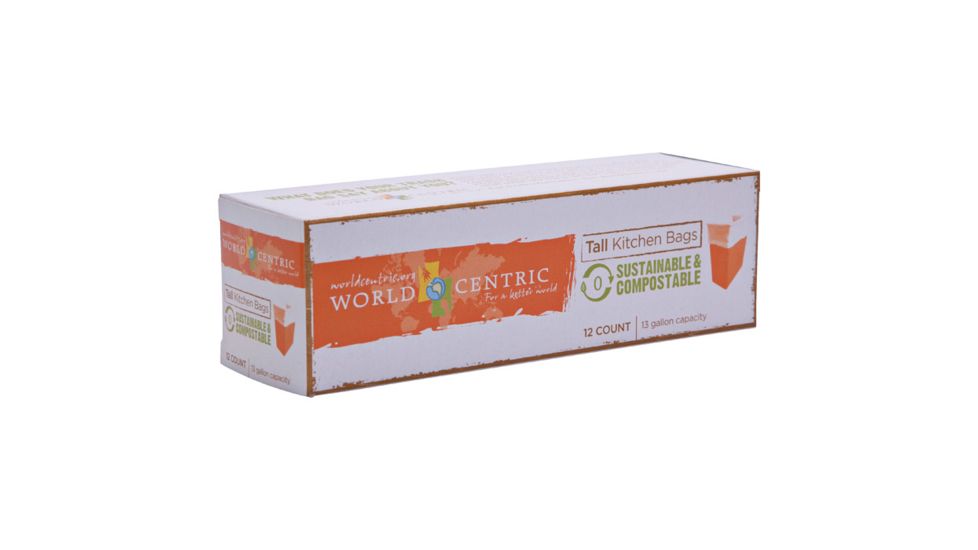 World Centric 13 Gallon Tall Kitchen Bag BGRT-CS-13