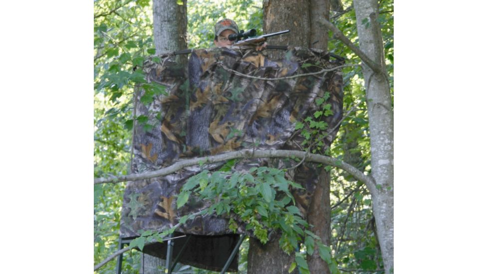 Wright Blind Complete Double Unit Pckg, Camo, DUP001