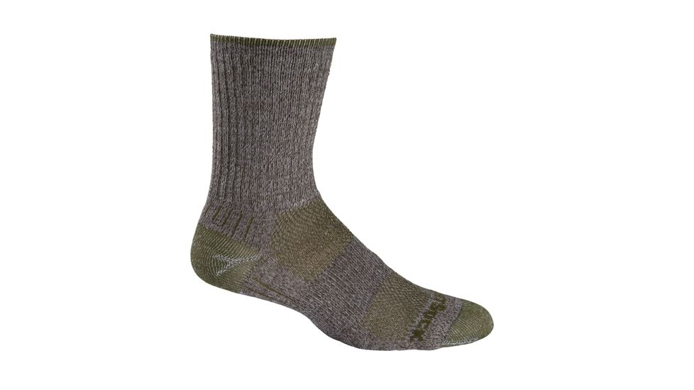 Wrightsock Escape Crew Sock, Trail Green, Medium, 9562.1101