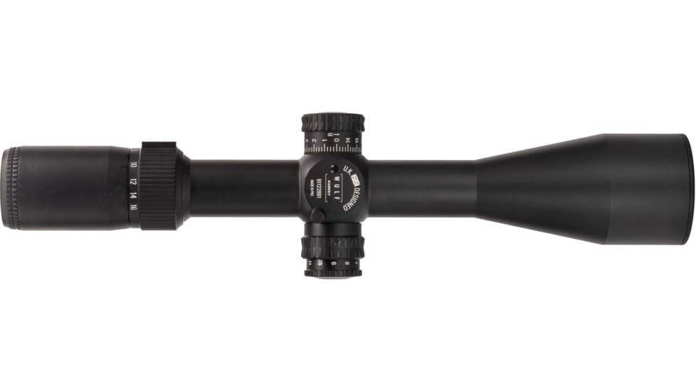 Wulf Optics 4-16x50mm 30mm Tube Rifle Scope, Second Focal Plane, Wire Reticle, Black, WU9112