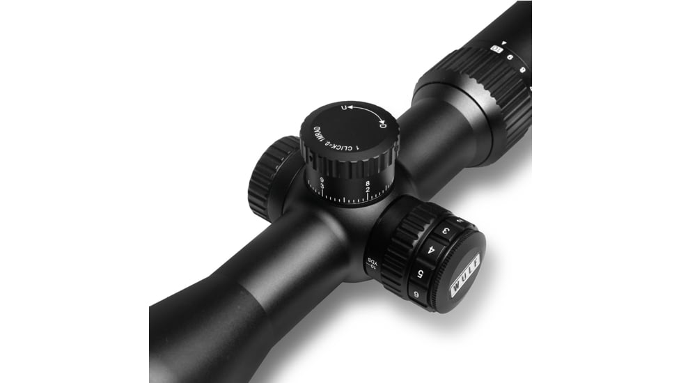 Wulf Optics Hurricane Compact Pro 3-10x40mm 30mm Tube Rifle Scope, Second Focal Plane, HFT-Pro Reticle, Black, WU9120