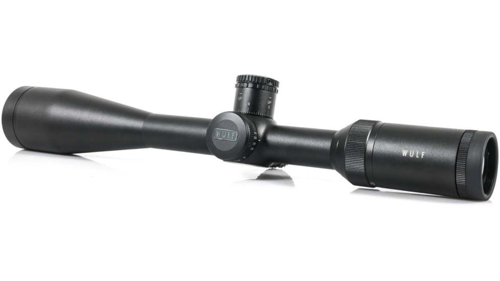 Wulf Optics Lightning 7-25x44 Rifle Scope, 1in Tube, Second Focal Plane, Half Mil-Dot Reticle, Black, WU9103
