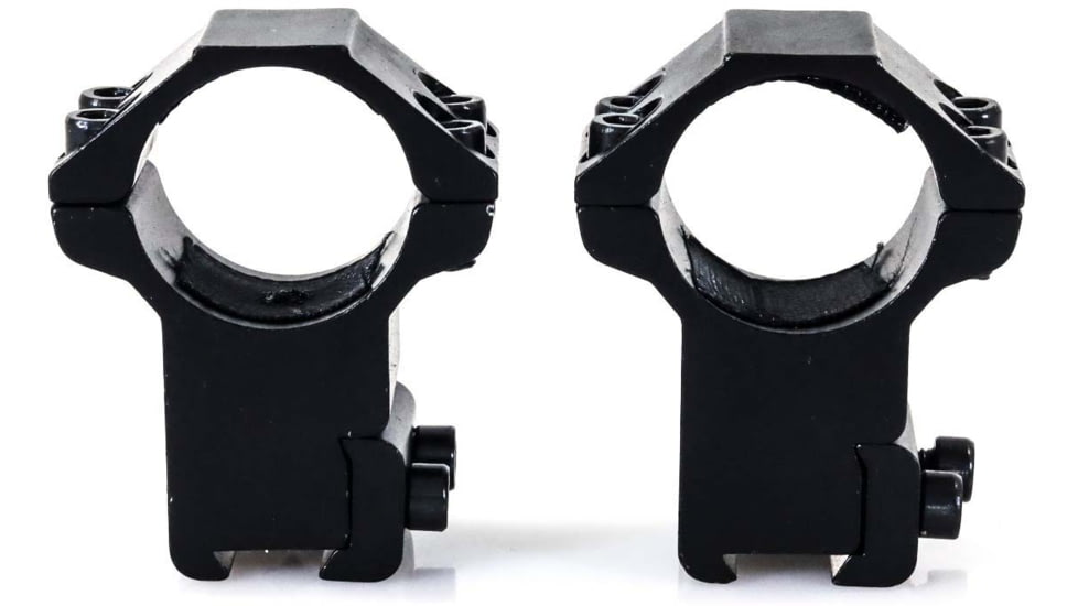 Wulf Optics Match Rifle Scope Rings, High, 09-11 mm, Black, 1, WU5017