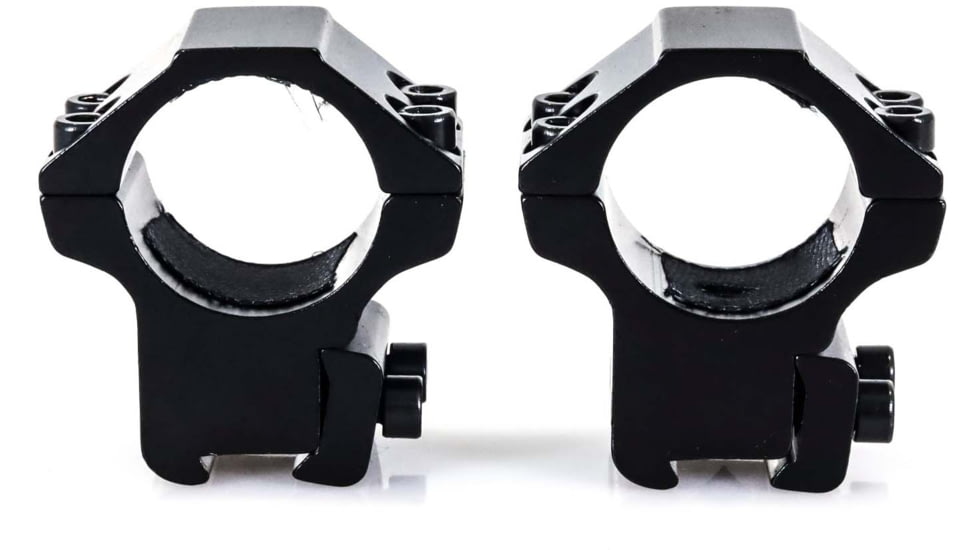 Wulf Optics Match Rifle Scope Rings, Medium, 09-11 mm, Black, 1, WU5018