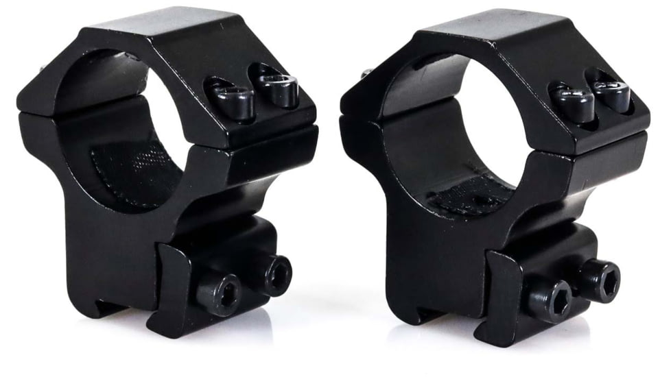 Wulf Optics Match Rifle Scope Rings, Medium, 09-11 mm, Black, 1, WU5018