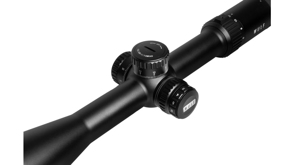 Wulf Optics Tornado 6-24x50mm 30mm Tube Rifle Scope, First Focal Plane, Glass Etched Reticle, Black, WU9110