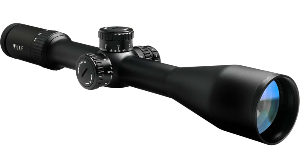 Wulf Optics Tornado 6-24x50mm 30mm Tube Rifle Scope, First Focal Plane, Glass Etched Reticle, Black, WU9110