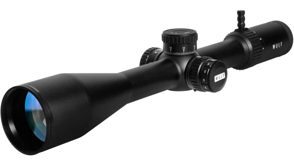 Wulf Optics Tornado 6-24x50mm 30mm Tube Rifle Scope, First Focal Plane, Glass Etched Reticle, Black, WU9110