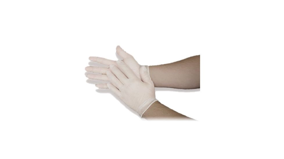 X-Stand Multi-Use Sanitary Gloves, Clear, Pack of 20 XAAH406