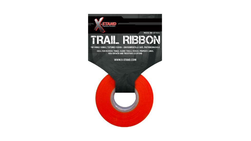 X-Stand Trail Ribbon, Orange, 150ft XATR200
