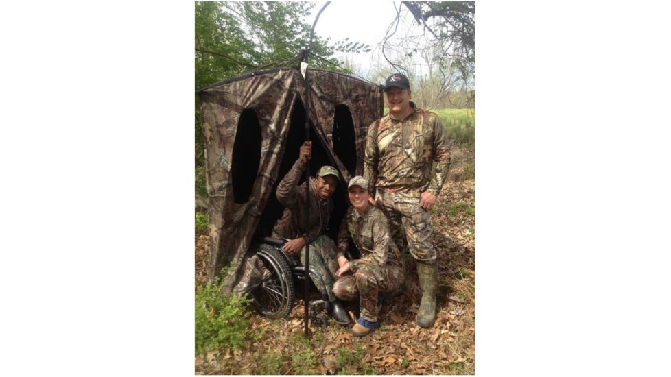 X-Stand X-Blind Ground Blind, Camo, 75in x 79in x 51in XAHB104