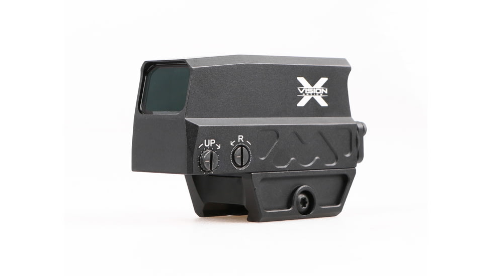 X-Vision HIIT 1x Red Dot Sight, 2 MOA/65 MOA, Picatinny, Unlimited, Black, Small, HRD1