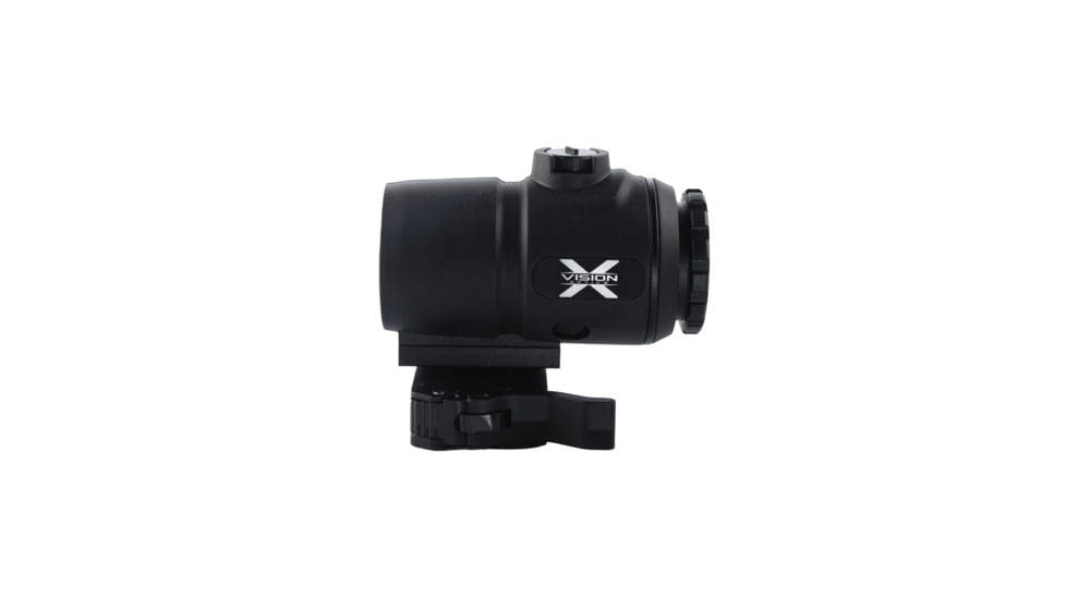 X-Vision MAAG 3x Red Dot Magnifier, 22mm, 2.5 in, 1/3 Co-Witness, Black, Small, MG1