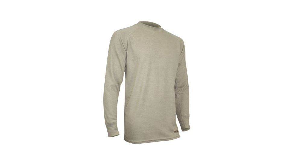XGO Mens Phase 2 Flame Retardant Long Sleeve Crew, Desert Sand, 2XL 2F11A-2XL-700