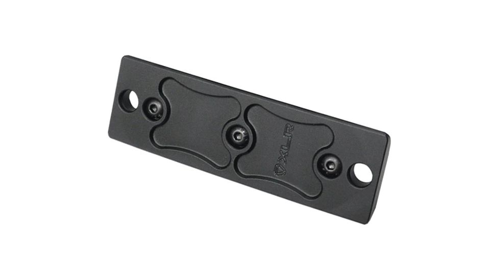 XLR Dovetail Adapter, 4.725 inch Length, M-LOK, Black, 3000