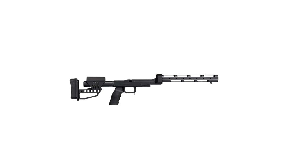 XLR Evolution Chassis w/ Tactical Buttstock, Remington 700 Short Action, Black, Large, EVO PKG REM 700 SA