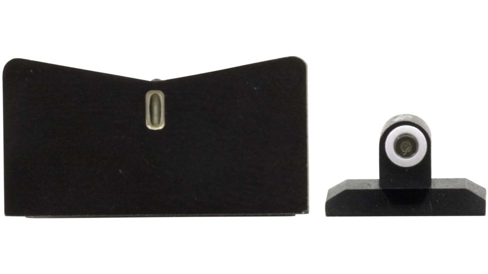 XS Sight Systems DXT Standard Dot Pistol Sight, Colt 1911 and Others, All Barrel Lengths, BCMS Cut, Matte Black, Standard, NE-0013A-6