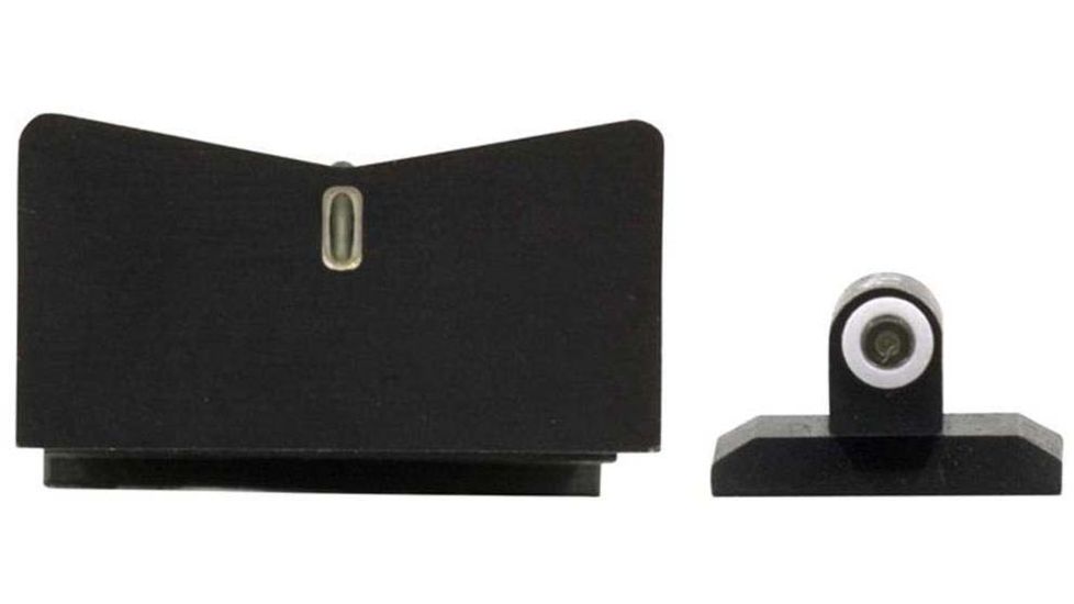 XS Sight Systems DXT Standard Dot Pistol Sight, Springfield Trophy Match and Range Officer, LPA, Matte Black, Standard, SP-0005A-6