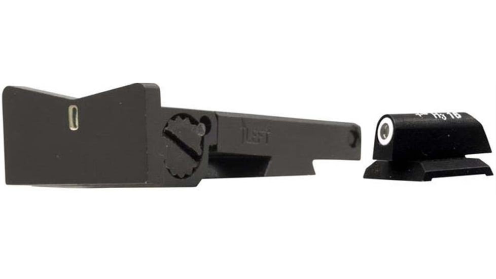 XS Sight Systems DXT Standard Dot Pistol Sight, STI Pistols BoMar Adjustable, Matte Black, Standard, ST-0005A-6