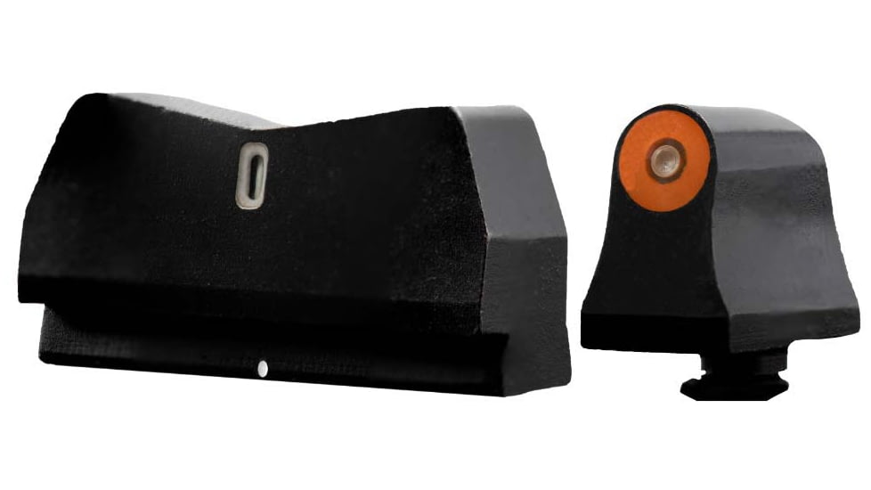 XS Sight Systems DXT2 Big Dot Sight, Orange Suppressor Hight, Glock 17/19/22-24/26/27/31-36/38, GL-0015P-5N