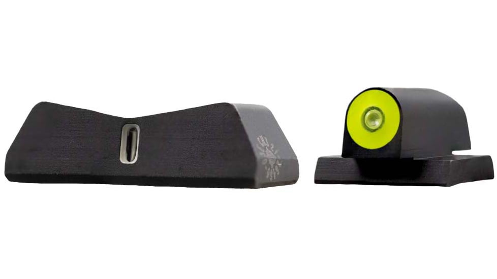 XS Sight Systems DXT2 Big Dot Sight, Yellow, Kahr Post 04 E/CW/Requires DVTL Cut, KA-0009S-5Y