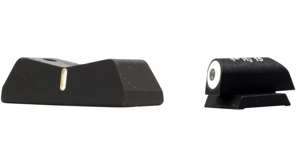 XS Sight Systems DXW Big Dot Pistol Tritium Night Sight, Kahr Post 04 E and CW, Requires DVTL Cut, Matte Black, Standard, KA-0004S-3
