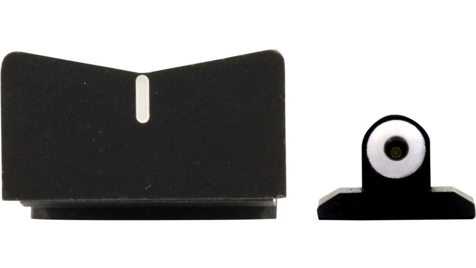 XS Sight Systems DXW Big Dot Pistol Tritium Night Sight, Kimber 1911 Target, Matte Black, Standard, KB-0004A-3