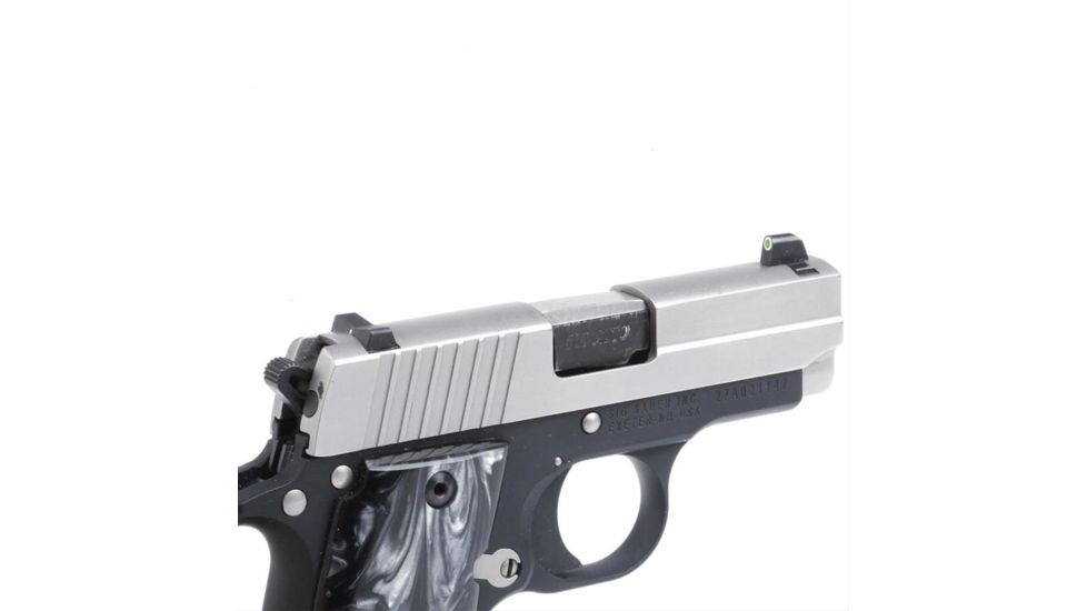 XS Sight Systems DXW Standard Dot for Sig P238, Tritium Front, White Stripe Rear SI-0007P-4