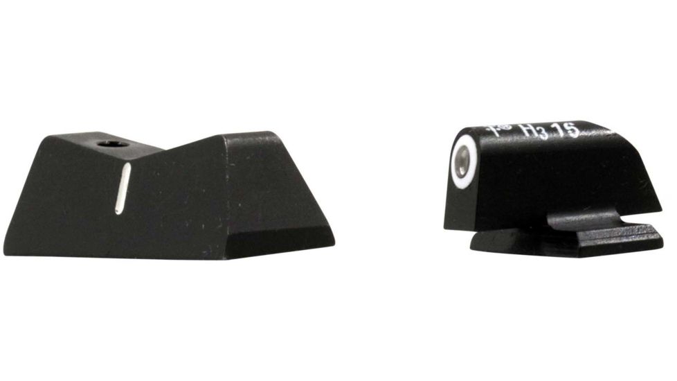 XS Sight Systems DXW Standard Dot Pistol Tritium Night Sight, Bersa BP9CC, Matte Black, Standard, BS-0001S-4
