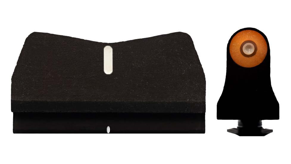 XS Sight Systems DXW2 Big Dot Sight, Orange Suppressor Hight, Glock 17/19/22-24/26/27/31-36/38, GL-0015P-3N