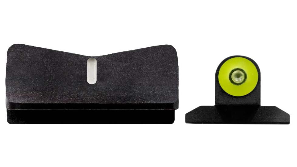 XS Sight Systems DXW2 Big Dot Sight, Yellow, Colt Govt. 5in Novak Rear, NE-0021S-3Y