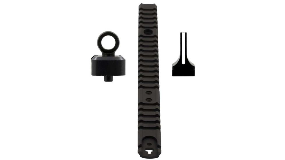 XS Sight Systems Lever Rail Ghost Rifle Scope Ring WS, Marlin 30AS, dvtl front, Matte Black, Standard, ML-1005-5