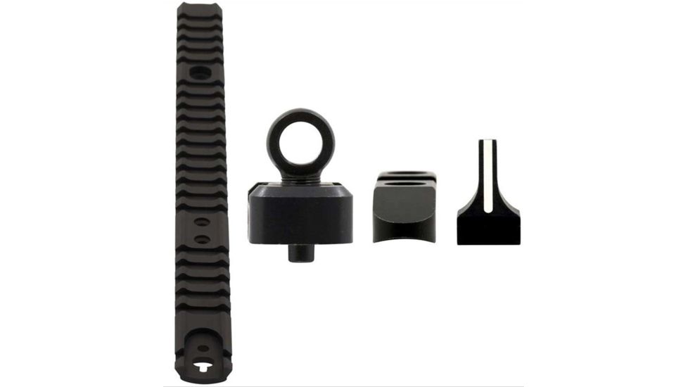 XS Sight Systems Lever Rail Ghost Rifle Scope Ring WS, Marlin 336 35 Rem, Matte Black, Standard, ML-1006-5