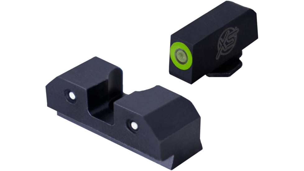 XS Sight Systems R3D 2.0 Sight, Glock Optic/Supp 17,19,22-24,26,27,31-36,38, Green, GL-R204P-6G