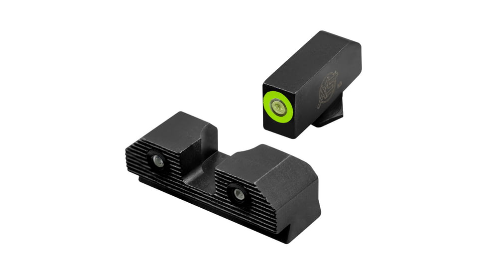 XS Sight Systems R3D 2.0 Sight, Glock STD. HT. 43X &amp; 48, Green, GL-R203P-6G