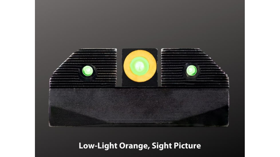 XS Sight Systems R3D 2.0 Sight, HK Optic/Supp VP9 OR, Orange, HK-R202P-6N