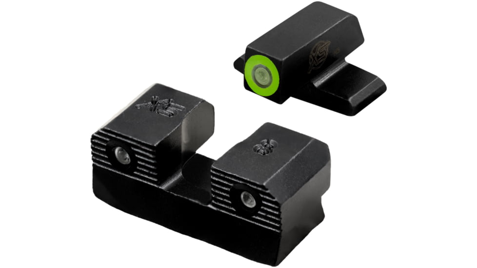 XS Sight Systems R3D 2.0 Sight, Sig/Springfield/ FN STD. HT. Sig P320, P365, P226, P229; Springfield XD M, S,E/HellCat; FN 509, Green, SI-R201P-6G