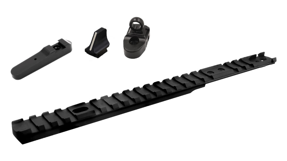 XS Sight Systems White Stripe/Lever Rail &amp; Ghost Ring