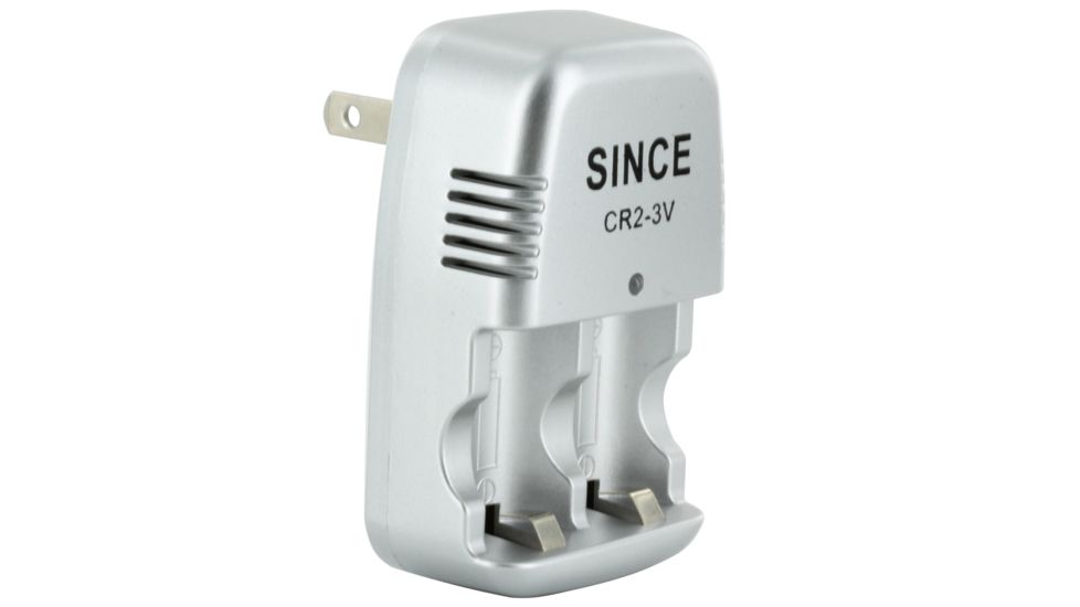 XTAR Li-ion CR2 2-Bay Charger, White, FC-CR2