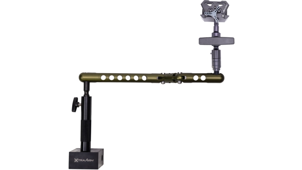 XtraArm Quad Link ATV Rest w/ U-Grip, Black, XTRA-QLATVU