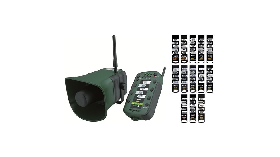 Mini Phantom Handheld Remote w/13 Mini Sound Sticks,150 Yard Range,Green